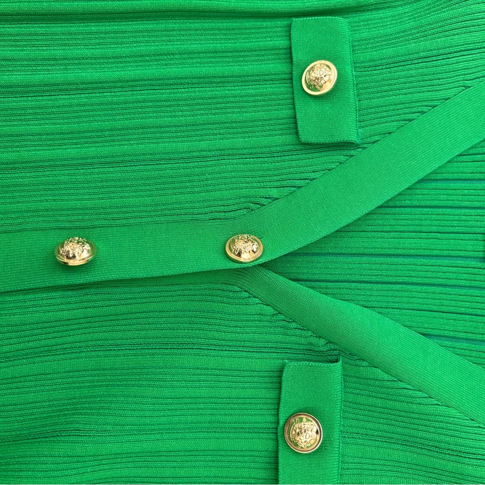 Catherine Malandrino Green Knit Top